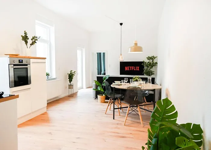 50Qm Apartment In Krefeld Zentral Gelegen Mit Hohen Decken - Beuys Apartments - Krefeld
